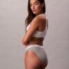 Bikini aus Cotton Stretch-Rippstoff Bikini aus Cotton Stretch-Rippstoff