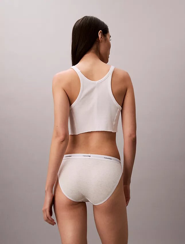 Bikini aus Cotton Stretch-Rippstoff Bikini aus Cotton Stretch-Rippstoff