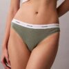 Bikini aus Cotton Stretch-Rippstoff Bikini aus Cotton Stretch-Rippstoff