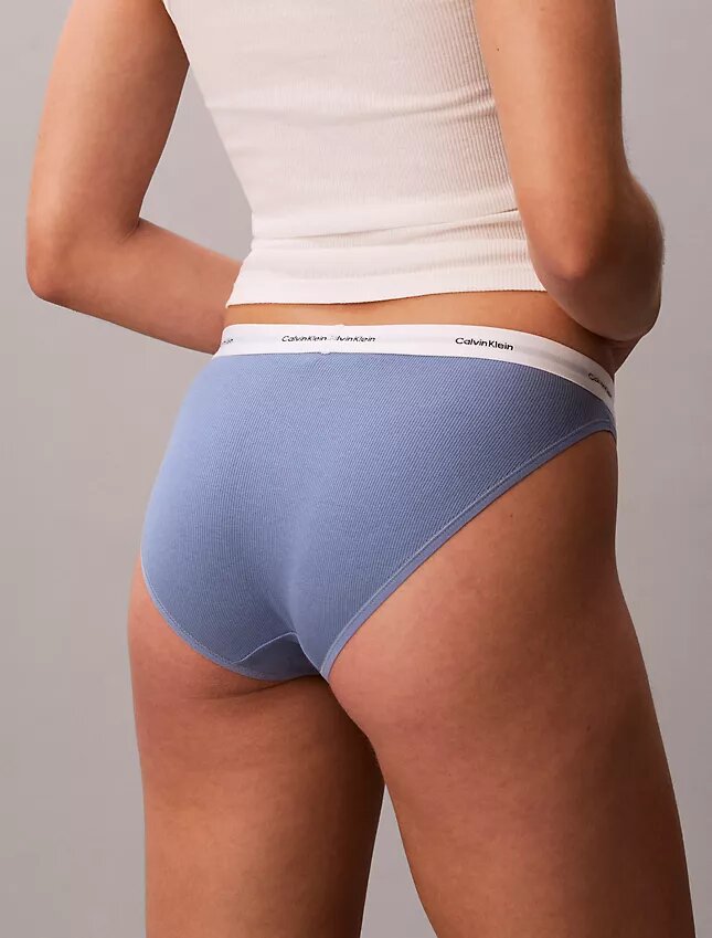 Bikini aus Cotton Stretch-Rippstoff Bikini aus Cotton Stretch-Rippstoff