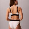 Bikini mit hoher Taille aus Microfiber-Stretch mit grafischem Monogram