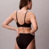 Bikini mit hoher Taille aus Microfiber-Stretch mit grafischem Monogram