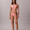 Bikini-Unterteile mit grafischem Monogram und seitlichen Bändern Bikini-Unterteile mit grafischem Monogram und seitlichen Bändern