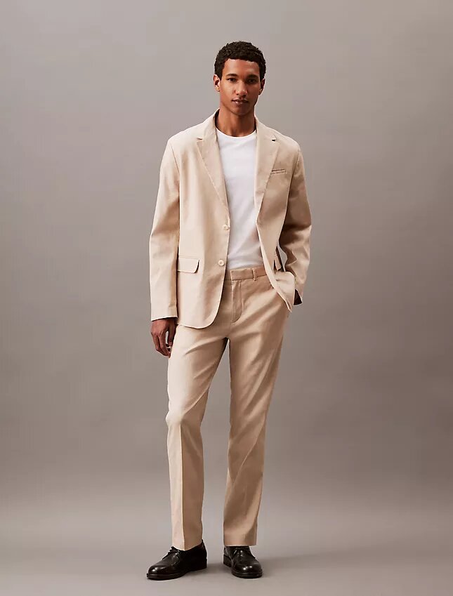 Blazer aus Leinenmischung Blazer aus Leinenmischung