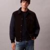 Bomberjacke aus Nylon und Baumwolle Bomberjacke aus Nylon und Baumwolle