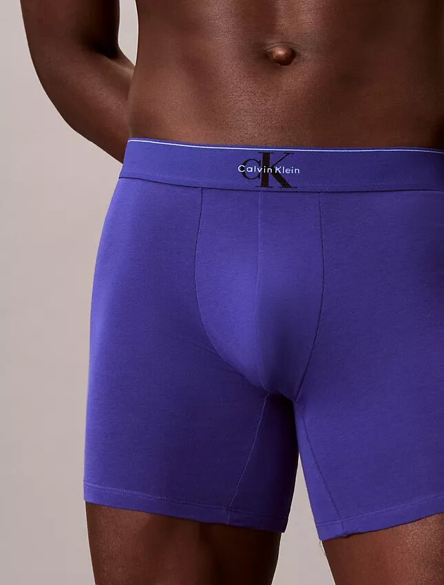 Boxer Briefs aus Cotton Stretch mit Monogram-Grafik, 3er-Pack Boxer Briefs aus Cotton Stretch mit Monogram-Grafik, 3er-Pack