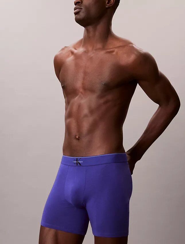 Boxer Briefs aus Cotton Stretch mit Monogram-Grafik, 3er-Pack Boxer Briefs aus Cotton Stretch mit Monogram-Grafik, 3er-Pack