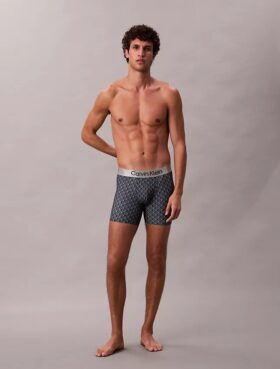 Boxer Briefs aus gebürsteter Mikrofaser mit Stretch