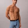 Boxer Briefs aus Mikrofaser mit Stretch und grafischem Monogram Boxer Briefs aus Mikrofaser mit Stretch und grafischem Monogram