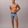 Boxer Briefs aus Mikrofaser mit Stretch und grafischem Monogram Boxer Briefs aus Mikrofaser mit Stretch und grafischem Monogram