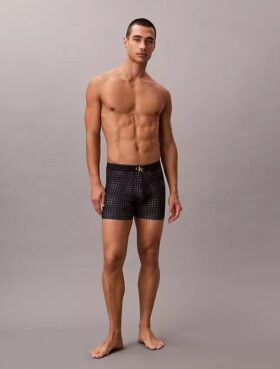Boxer Briefs aus Mikrofaser mit Stretch und grafischem Monogram