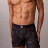 Boxer Briefs aus Mikrofaser mit Stretch und grafischem Monogram Boxer Briefs aus Mikrofaser mit Stretch und grafischem Monogram