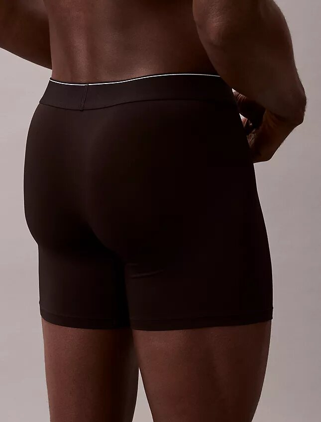 Boxer Briefs aus Mikrofaser mit Stretch und grafischem Monogram Boxer Briefs aus Mikrofaser mit Stretch und grafischem Monogram