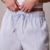 Boxershorts aus gestreiftem Baumwollpopeline