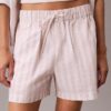 Boxershorts aus gestreiftem Baumwollpopeline