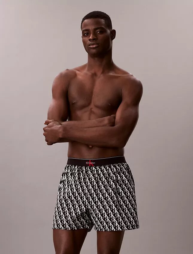 Boxershorts mit Monogram-Logo Boxershorts mit Monogram-Logo