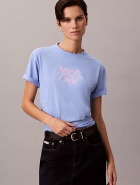 Boxy-T-Shirt mit 1968-Logo