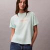 Boxy-T-Shirt mit 1968-Logo-Grafik Boxy-T-Shirt mit 1968-Logo-Grafik