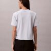 Boxy-T-Shirt mit erhabener Logo-Grafik