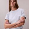 Boxy-T-Shirt mit gesticktem Logo Boxy-T-Shirt mit gesticktem Logo