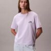 Boxy-T-Shirt mit gesticktem Logo Boxy-T-Shirt mit gesticktem Logo