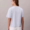 Boxy-T-Shirt mit gesticktem Logo Boxy-T-Shirt mit gesticktem Logo