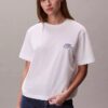 Boxy-T-Shirt mit gesticktem Logo Boxy-T-Shirt mit gesticktem Logo