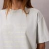 Boxy-T-Shirt mit Logo-Schriftzug Boxy-T-Shirt mit Logo-Schriftzug