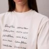 Boxy-T-Shirt mit Logo-Schriftzug Boxy-T-Shirt mit Logo-Schriftzug