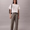 Boxy-T-Shirt mit Logo-Schriftzug Boxy-T-Shirt mit Logo-Schriftzug