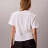 Boxy-T-Shirt mit Schriftzug-Logo