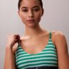 Bralette aus Microfiber mit Stretch und Monogram-Print, Unlined Bralette aus Microfiber mit Stretch und Monogram-Print, Unlined