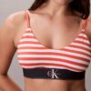 Bralette aus Microfiber mit Stretch und Monogram-Print, Unlined Bralette aus Microfiber mit Stretch und Monogram-Print, Unlined