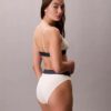 Bralette aus Microfiber mit Stretch und Monogram-Print, Unlined Bralette aus Microfiber mit Stretch und Monogram-Print, Unlined