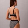 Bralette aus Mikrofaser mit Grafik-Monogram, Stretch und leichtem Futter Bralette aus Mikrofaser mit Grafik-Monogram, Stretch und leichtem Futter
