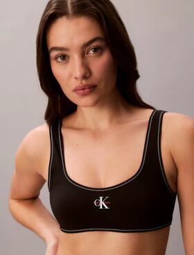 Bralette mit grafischem Monogram