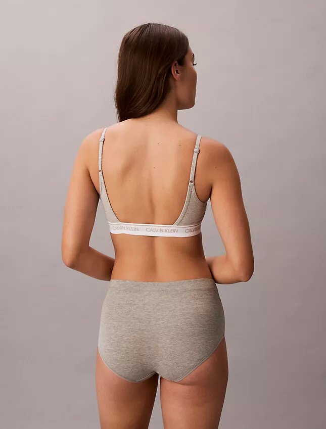Bralette mit leichtem Futter und Archiv-Logo Bralette mit leichtem Futter und Archiv-Logo