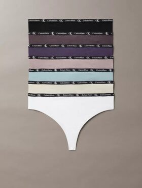 Calvin Klein 1996 Cotton Stretch 7er-Pack Moderner Thong