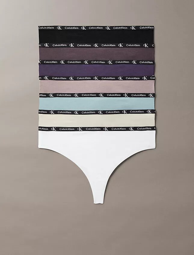 Calvin Klein 1996 Cotton Stretch 7er-Pack Moderner Thong Calvin Klein 1996 Cotton Stretch 7er-Pack Moderner Thong