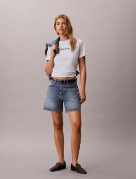 Calvin Klein Logo-Grafik-T-Shirt in Boxy-Passform