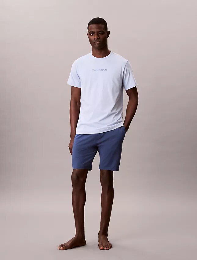 Calvin Klein Logo Schlaf-T-Shirt Calvin Klein Logo Schlaf-T-Shirt