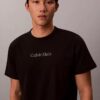 Calvin Klein Logo Schlaf-T-Shirt Calvin Klein Logo Schlaf-T-Shirt