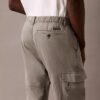 Cargo-Hose aus Lyocell-Mischung, gewaschen, mit geradem Bein Cargo-Hose aus Lyocell-Mischung, gewaschen, mit geradem Bein