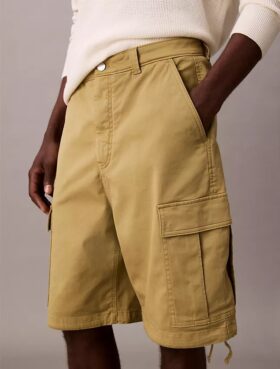 Cargo-Shorts aus Cotton Stretch-Twill