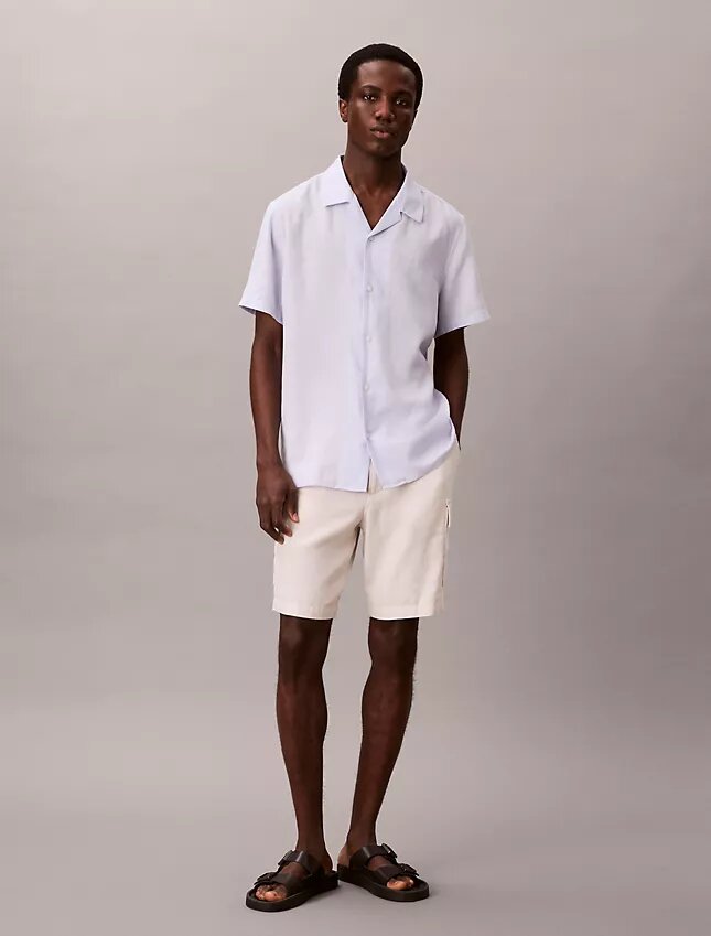 Cargo-Shorts aus Leinenmischung Cargo-Shorts aus Leinenmischung