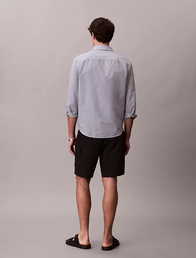 Cargo-Shorts aus Leinenmischung Cargo-Shorts aus Leinenmischung