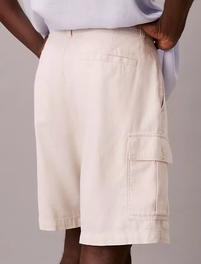 Cargo-Shorts aus Leinenmischung Cargo-Shorts aus Leinenmischung