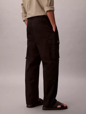 Cargohose aus Cotton Stretch mit gerader Passform