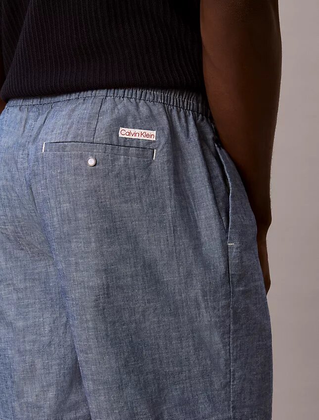 Chambray-Shorts zum Hineinschlüpfen Chambray-Shorts zum Hineinschlüpfen