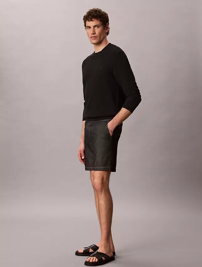 Chambray Straight 7″ Pull-On-Shorts Chambray Straight 7″ Pull-On-Shorts
